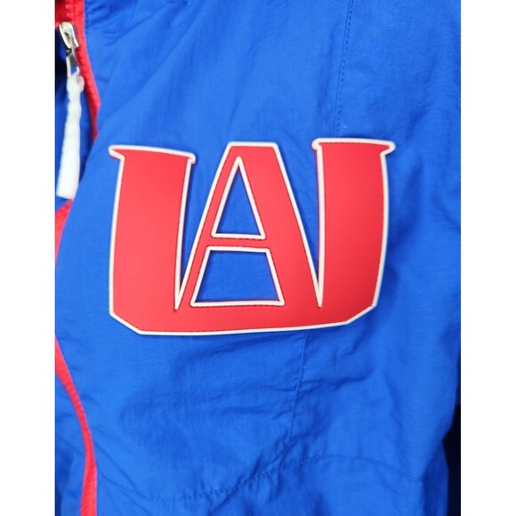 My Hero Academia UA High Full Zip Hooded Jacket Sz Small Funimation Windbreaker - Picture 12 of 16
